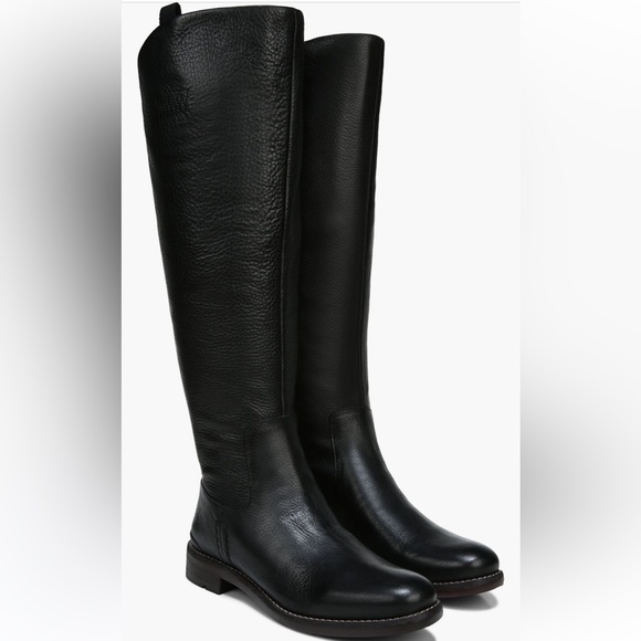 Franco Sarto Shoes - Franco Sarto Meyer‎ Knee High Boot riding boots black leather 7 wide calf NWT